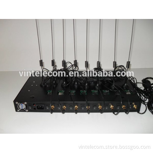 China factory supply 3G WCDMA fixed wireless terminal(8 Channels) VIN-888 GSM+3G WCDMA FWT Terminal one year warranty